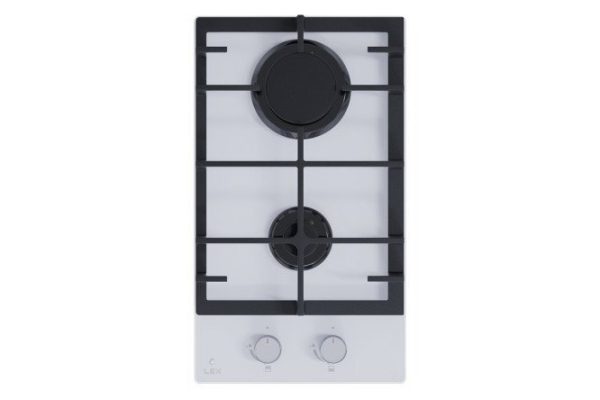 Gas hob GVG 325 WH, white 30 cm