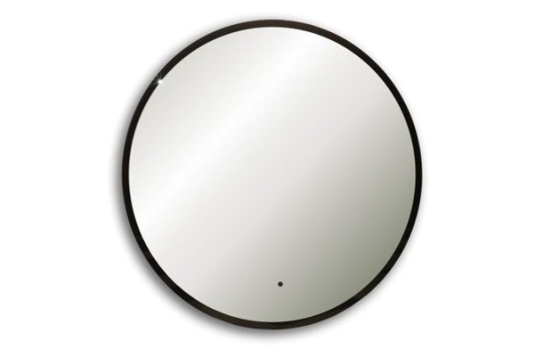 Illuminated mirror Monaco Black LED-00002770 77x77x3 cm