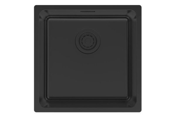Inset sink Yuni 44 UNI YU44-MBN 44x44x20 cm