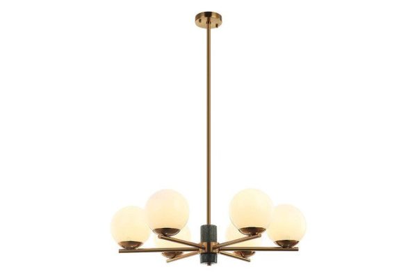 Chandelier on a rod STILFORT Sharo 12 sq.m., 70x96.5x70 cm, E27