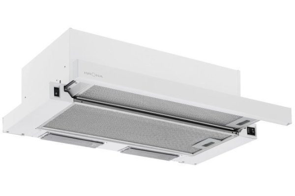 Hood KRONAsteel Vendy 600 White KRHD108 color white, 60x17.6x30.4 cm