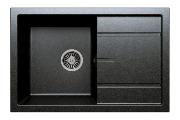 TOLERO Classic R-112 943650 mortise sink with drainer 50x76x20 cm