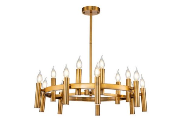 Chandelier on a rod STILFORT Leonardo 60 sq.m., 70x95x70 cm, E14