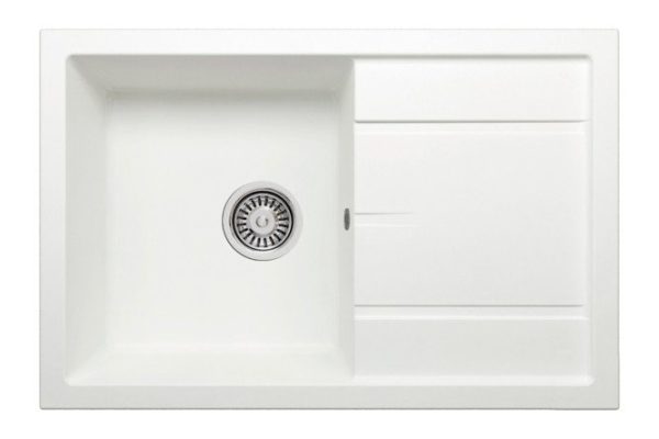 TOLERO Classic R-112 943667 mortise sink with drainer 50x76x20 cm