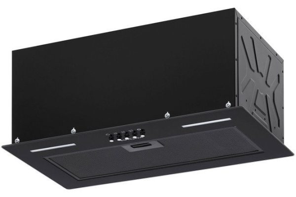 Hood KRONAsteel Wermut KRHD194 500 DN BLACK PB BF color black, 49.5x20.2x27.9 cm