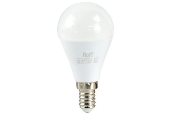 LED lamp Hall 7W, E14, Natural