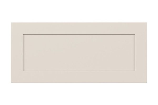 Front for high drawer/cabinet with horizontal opening Sienna 79.6x35.6 cm, vanilla color