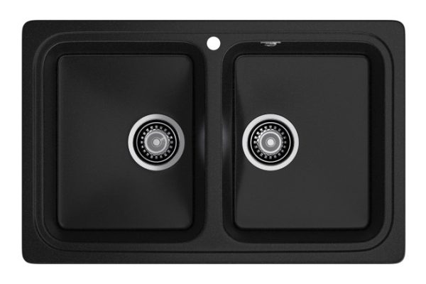 Inset sink GRANFEST Standart GF-S-780K 78x51x20 cm