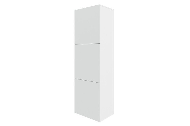 Wardrobe Oscar Moon 192x60 3 doors, white / white talc
