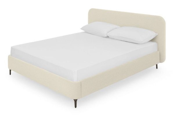 Bed frame SOLANA Marlen beige 160x200 cm