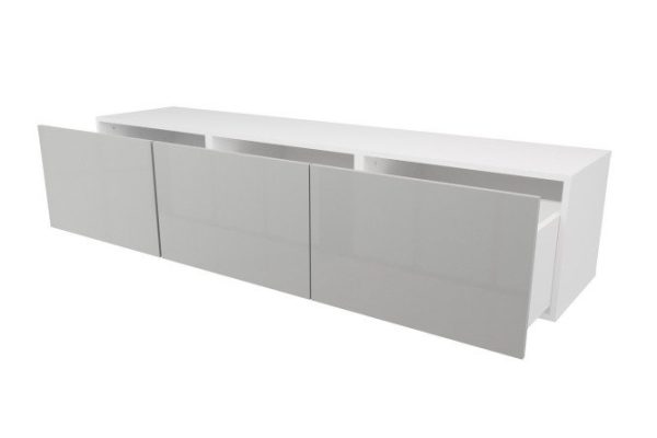imfpeigtna8xcyfrem332hlnxii20upg.jpg Cabinet with drawers Oscar Amika 180x38 with push to open, white / dusty gray gloss