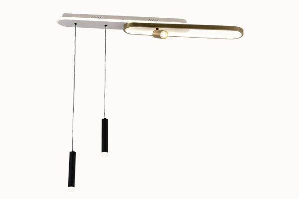 Chandelier SCHAFFNER Trattato 9 sq.m., LED, 10.5 cm