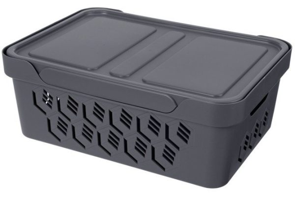 Universal box with lid Deluxe 38x14x27.6 cm, 12 l