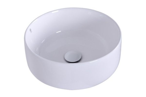 Countertop washbasin ORANGE B07-345W Countertop, 34.5x15.5x34.5 cm