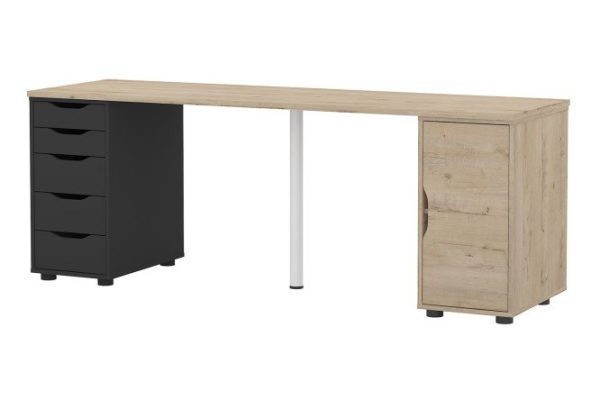 Desk Alexys 200 cm with 2 tables