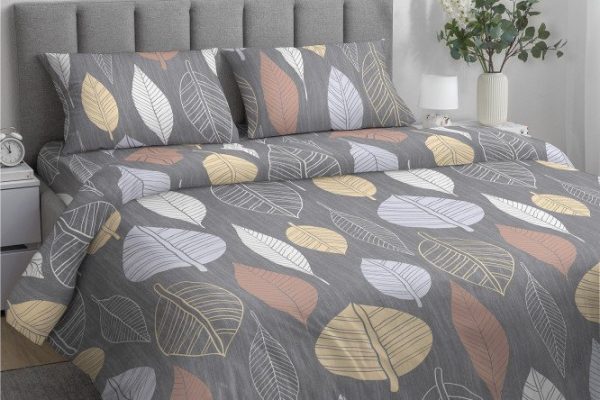 Bed linen set Clover Calico 145x215 cm, 1.5 sleeping
