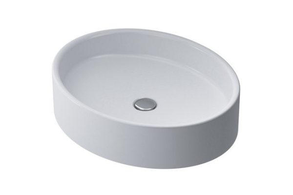 Countertop washbasin AM.PM Func M8FWCC20550WG Countertop, 55x13.5x44.5 cm