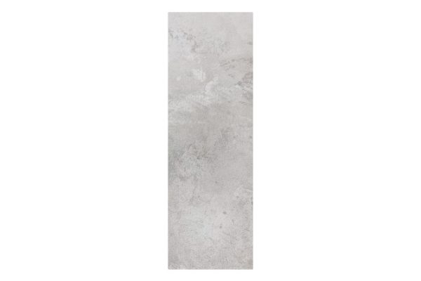 Decorative side wall City for wall cabinets, height 12.7x96 cm, light concrete color