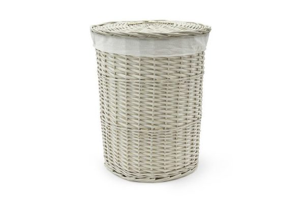 Laundry basket with lid TBW23-075 S 37x49x37 cm