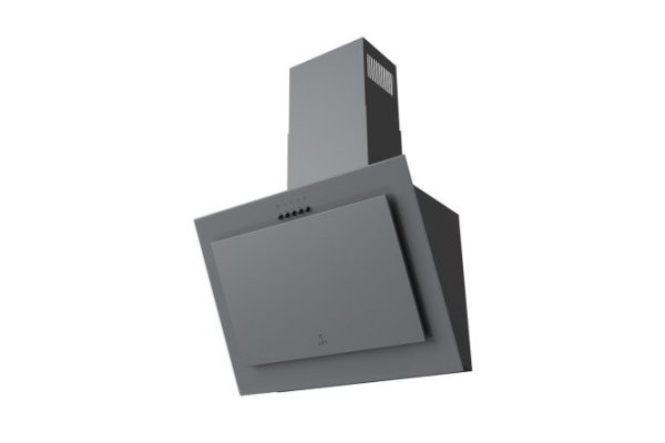 Hood LEX Mio 600 gray color gray, 60x32.7x23.4 cm
