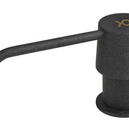 Detergent dispenser UKINOX 801 - 10 black 300 ml, Stainless steel