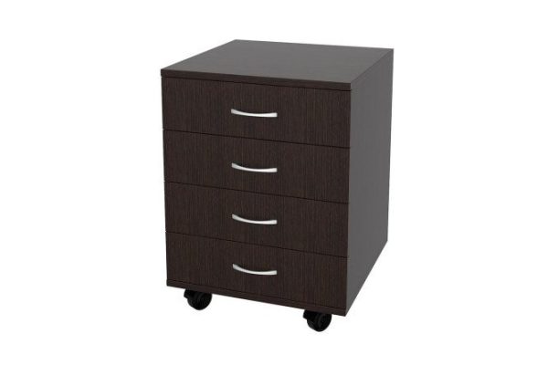 Roll-out cabinet with 4 drawers TB4VR 45x53x45 cm