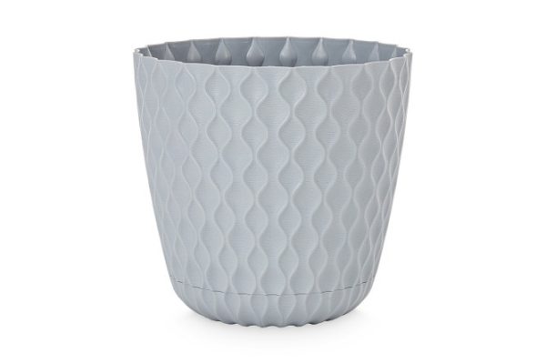 Flower pot Wave 20.5x19.5 cm, 4.7 l
