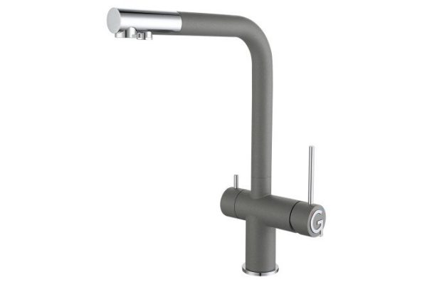 Kitchen mixer RIVELATO Lugano 1523513 grigio cromo