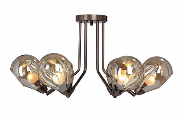 Chandelier VITALUCE V4870-7/6PL 18 sq.m., 79x38.5x79 cm, E14