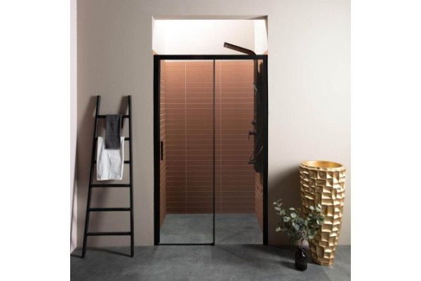 Wall-mounted niche door AQUANET Pleasure AE60-N-140H200U-BT