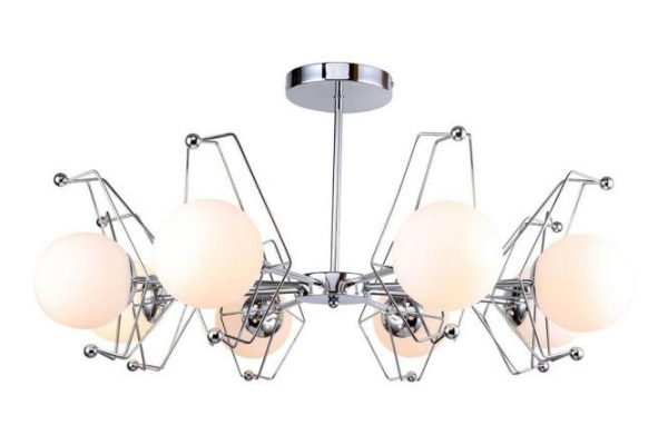 Ceiling chandelier STILFORT Future 16 sq.m., 78x39x78 cm, E14