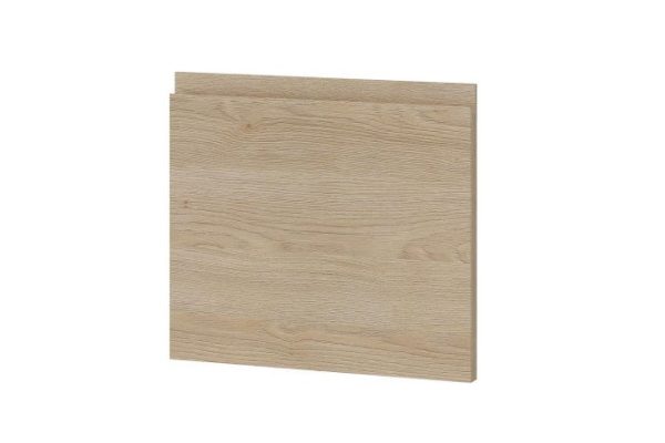 Front Nicole high drawer cabinet 39.6x35.6 cm, color oak Glaudstone