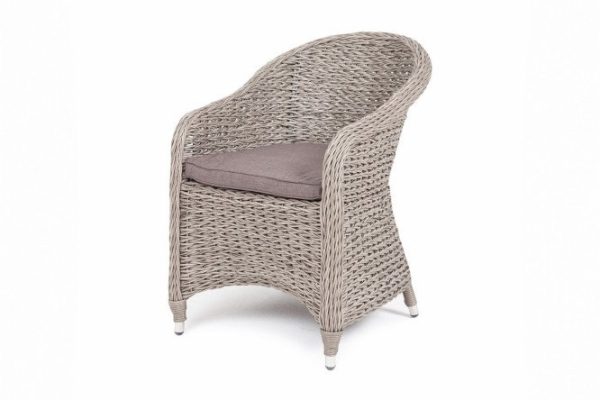 Armchair 4SiS Ravenna color gray
