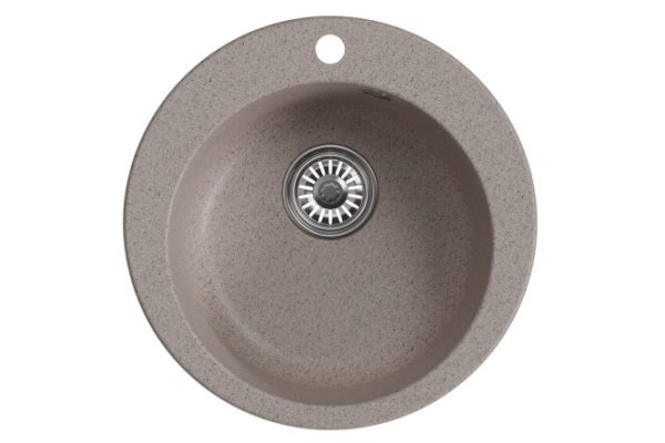 Inset sink MIXLINE ML-GM13 551888 49.5x49.5x22 cm