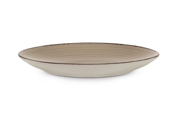 Dessert plate EVIO Bermuda Cappuccino Ceramic, 19 cm