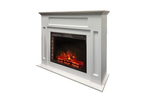 Fireplace set Bari 25.5 WTM-F511 + Sparta 25.5 LED floor