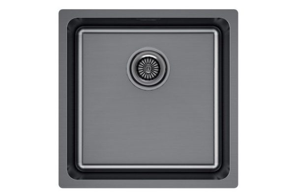 Inset sink Yuni 44 UNI YU44-GM 44x44x20 cm