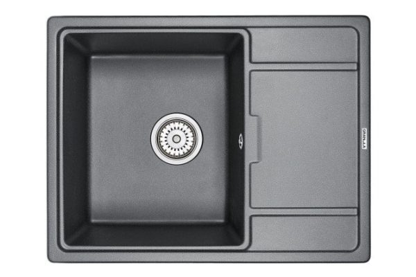 Inset sink with drainer GRANULA 6503 65x50x20 cm