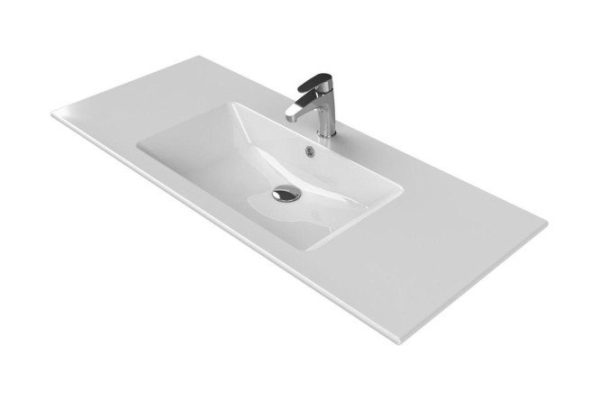 Washbasin Ibiza 121 050600-u-01 Wall-hung, 121x16.5x51 cm