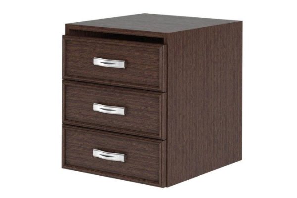 Hanging cabinet Porto with 3 drawers 45x51.6x47.7 cm