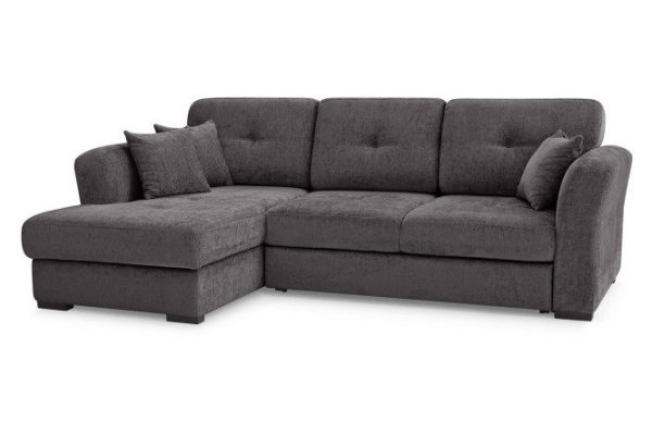 Corner sofa bed DREAMART Manhattan with left corner