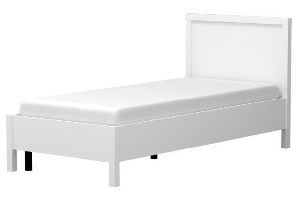 Bauhaus bed white 140x200 cm