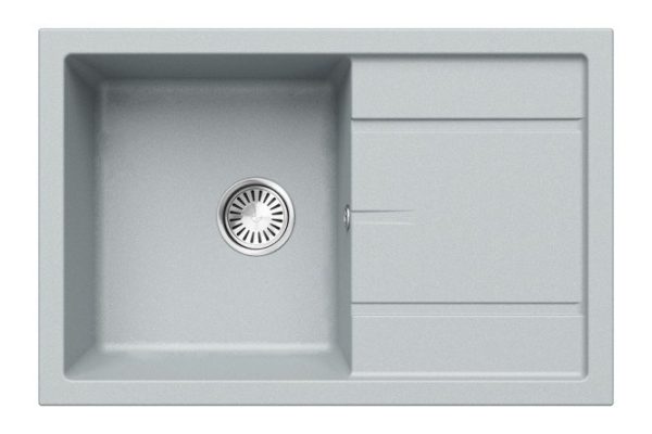 TOLERO Classic R-112 855939 mortise sink with drainer 50x76x20 cm