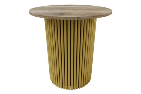 GENGLASS Trubis table with tubular base