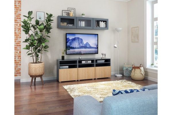 jaepvsdut9k4beir7twidh0mamdev58r.jpg Living room Oscar Amika with TV stand and wardrobe with push-to-open doors
