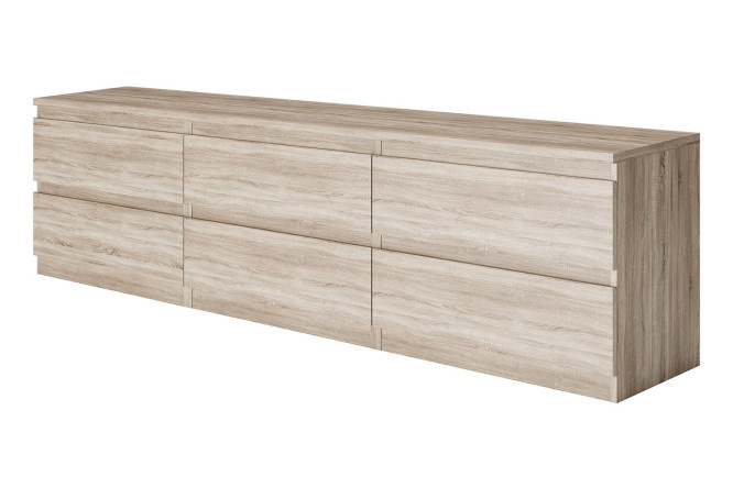 Cabinet Castor 6 drawers