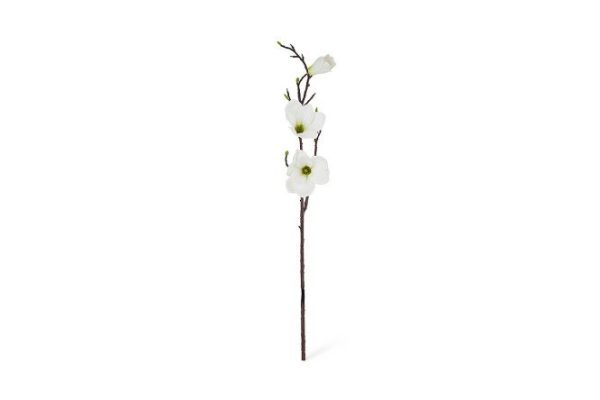 Artificial branch Magnolia 15.24x15.24 cm