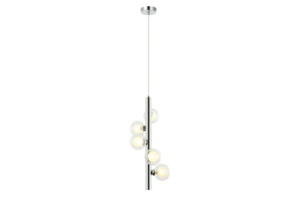 Hanging chandelier STILFORT Shardin 13 sq.m., 27x61x27 cm, G9