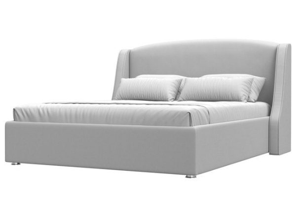 Bed with lifting mechanism Lotus color white 160x200 cm