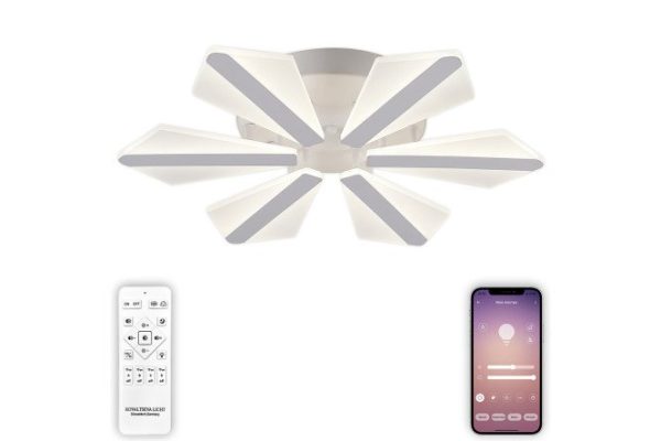 Chandelier Natali Kovaltseva Led Lamps 18 sq.m., LED, 55 cm